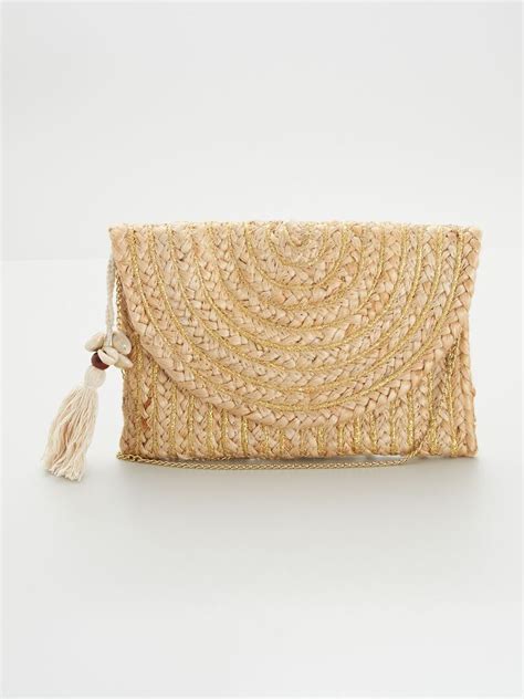 Pochette in rafia 